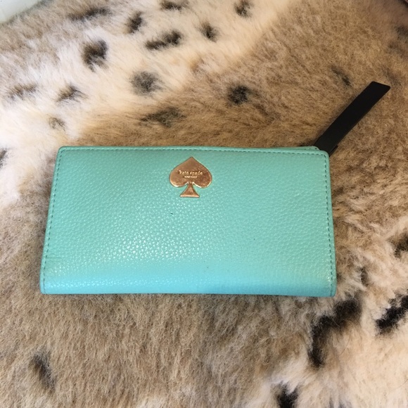 kate spade Handbags - 🌟Kate Spade Wallet Tiffany Blue Stacy☀️